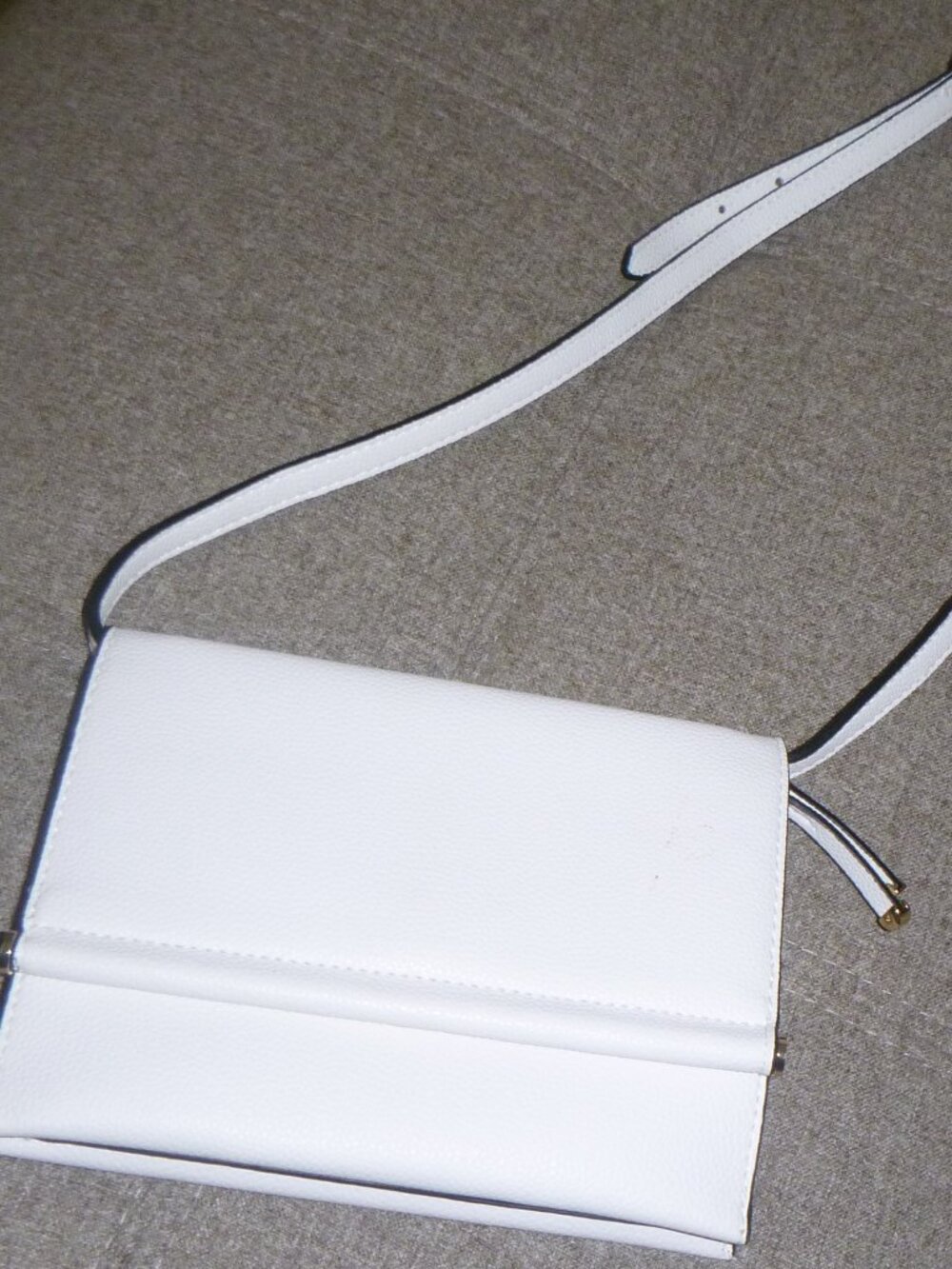 Women's White Alfani crossbody bag